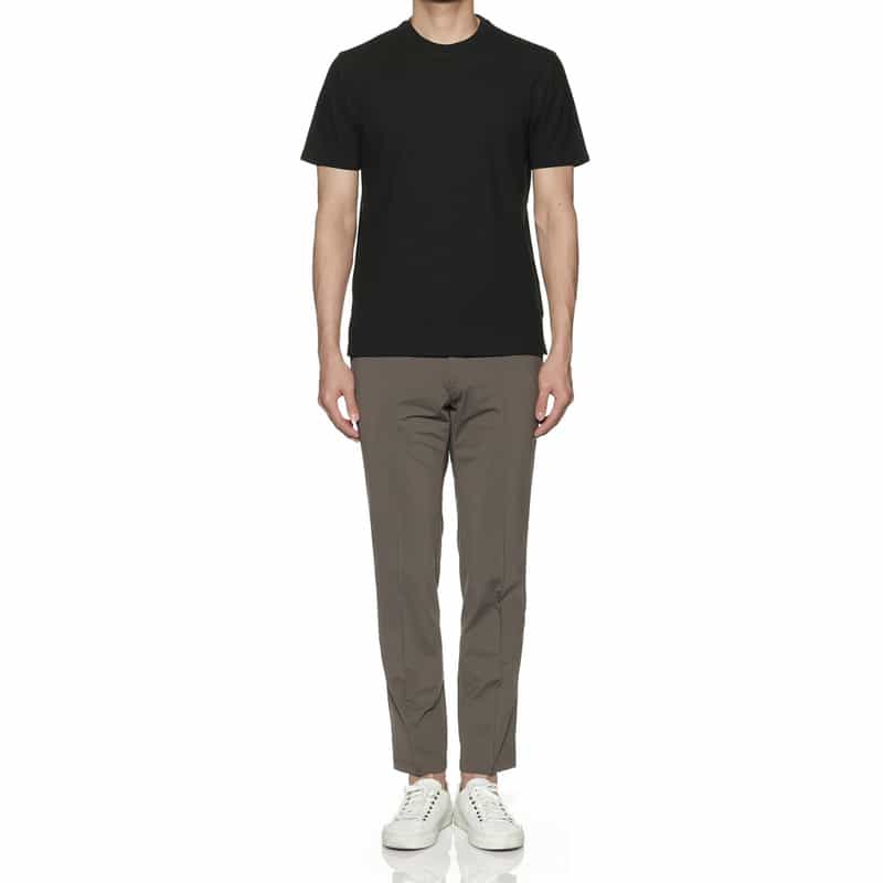 BARNEYS NEW YORK セットアップ ドローストリングイージーパンツ BROWN