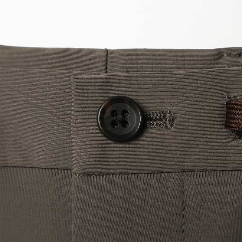 BARNEYS NEW YORK セットアップ ドローストリングイージーパンツ BROWN