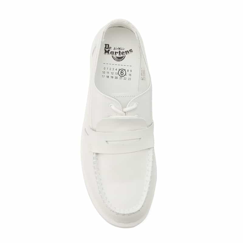 MM6 MAISON MARGIELA MM6 MAISON MARGIELA＜エムエム6 メゾン マルジェラ＞×DR MARTENS＜ドクターマーチン＞ コラボレートシューズ WHITE