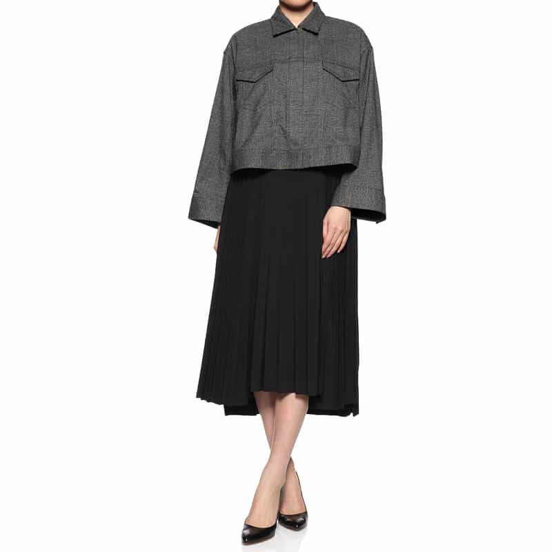 BARNEYS NEW YORK オーバーサイズ ブルゾン GRAY