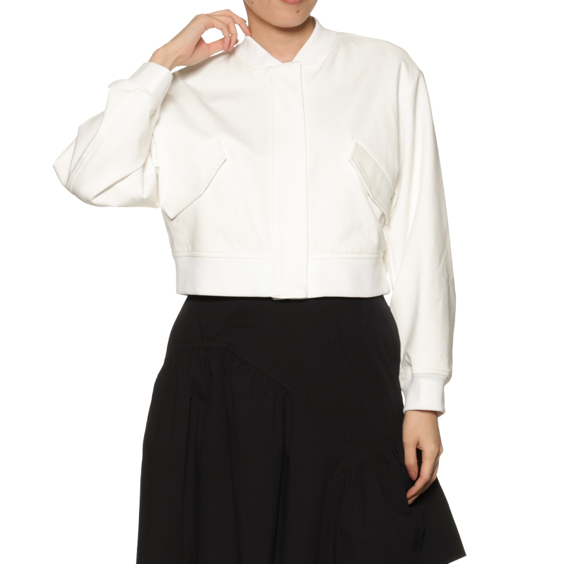 ジップアップブルゾン