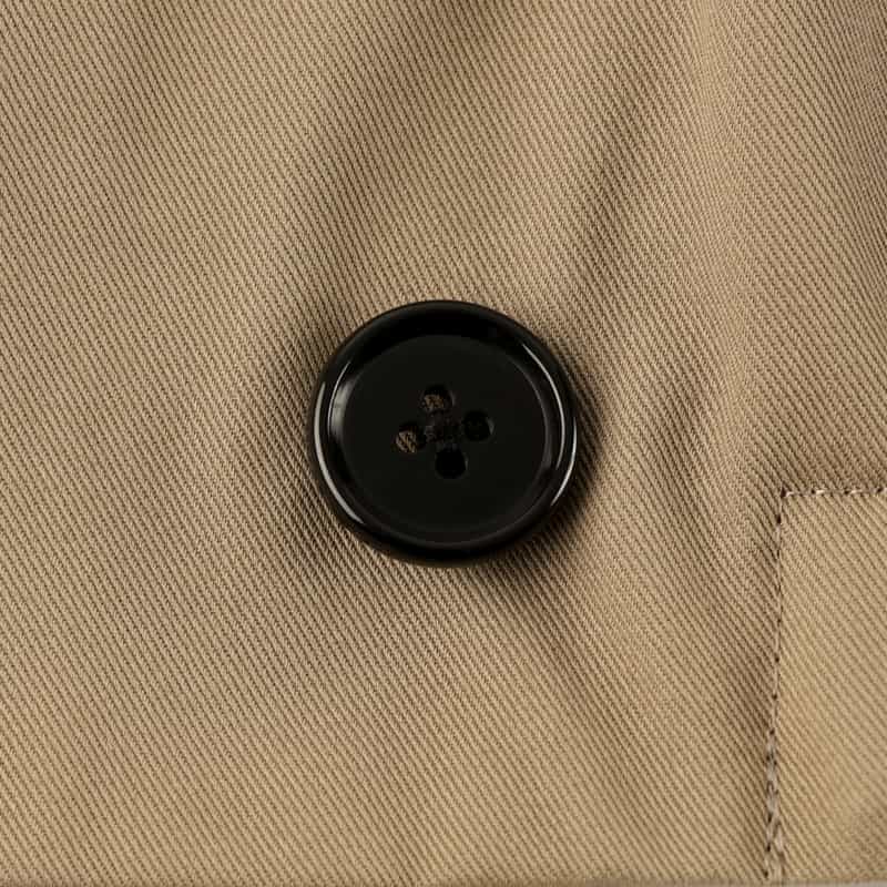 BARNEYS NEW YORK ショート丈トレンチ ギャザー ブルゾン BEIGE
