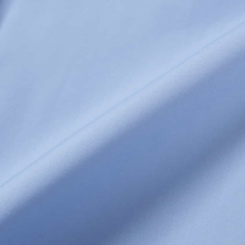 BARNEYS NEW YORK ウォッシャブルバックリボンシャツ BLUE