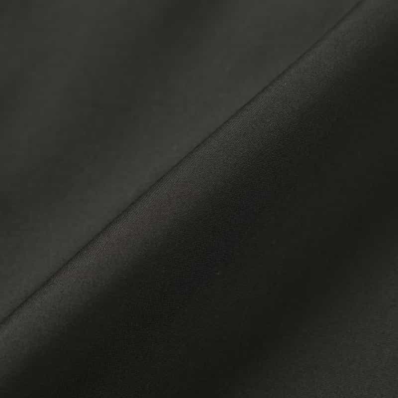 BARNEYS NEW YORK ウォッシャブルバックリボンシャツ BLACK