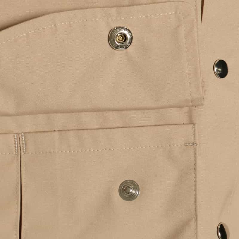 BARNEYS NEW YORK ウォッシャブルオーバーサイズシャツ BEIGE