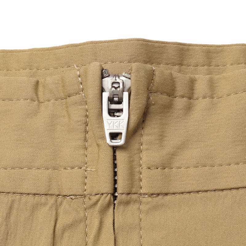 BARNEYS NEW YORK ウォッシャブル ティアードスカート BROWN