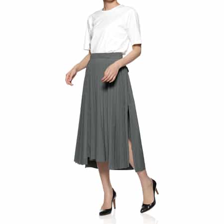 プリーツスカート バーニーズ サイドファスナー プリーツスカート（2235884）｜BARNEYS NEW