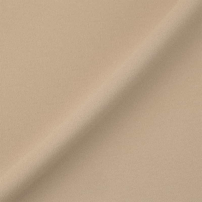 BARNEYS NEW YORK ウォッシャブル パールボタンドレープヘムドレス BEIGE