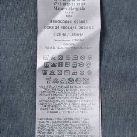 ［超お買い得］Maison Martin Margiela gray カットソー グレー（灰色）系 Maison Margiela(メゾン マルジェラ) Tシャツ