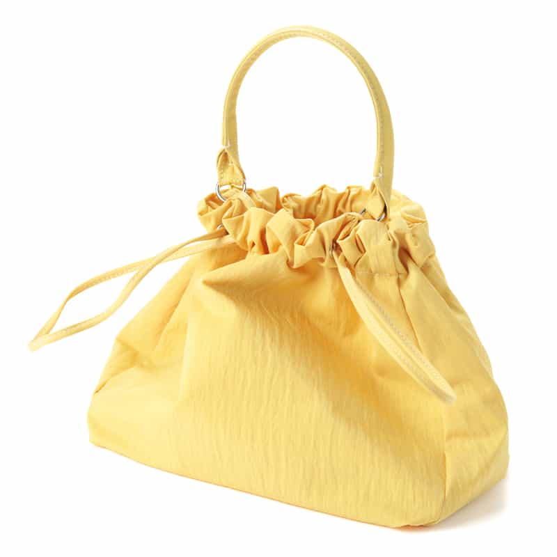 MARY AL TERNA ナイロン ハンドバッグ YELLOW