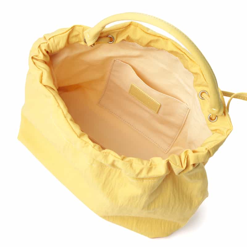 MARY AL TERNA ナイロン ハンドバッグ YELLOW