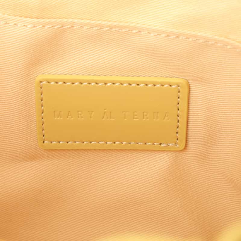 MARY AL TERNA ナイロン ハンドバッグ YELLOW
