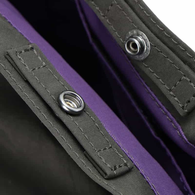 BARNEYS NEW YORK "BARNEYS" タグ付き2WAYトートバッグ DARK GRAY