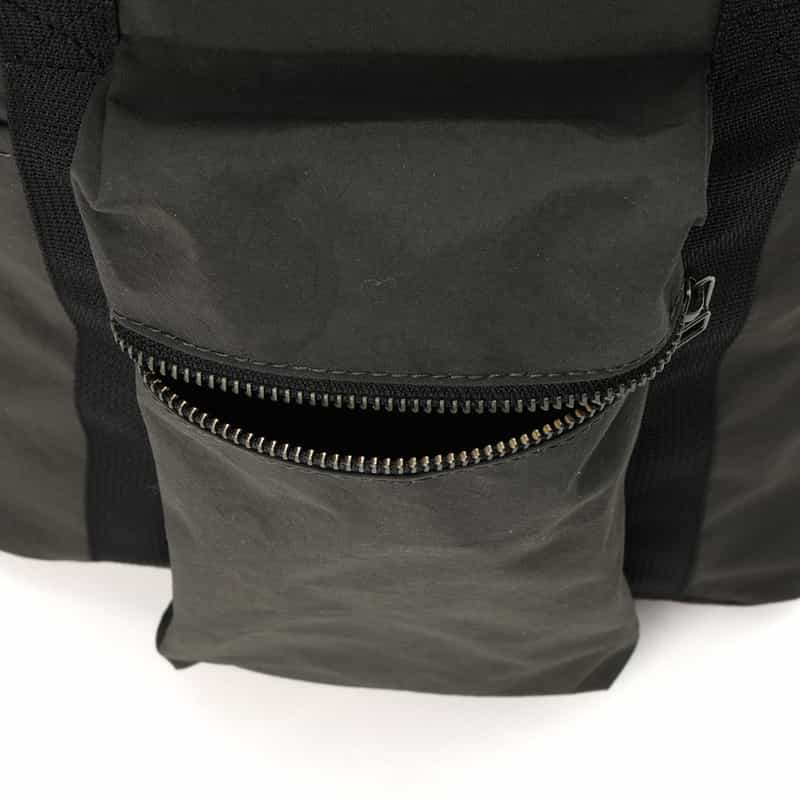 BARNEYS NEW YORK "BARNEYS" タグ付き2WAYトートバッグ DARK GRAY