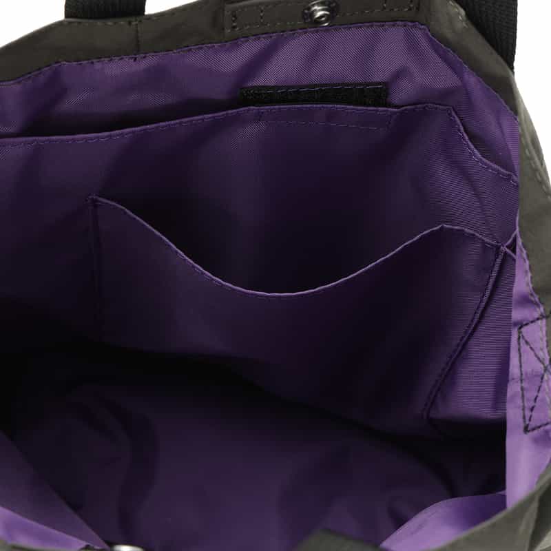 BARNEYS NEW YORK "BARNEYS" タグ付き2WAYトートバッグ DARK GRAY