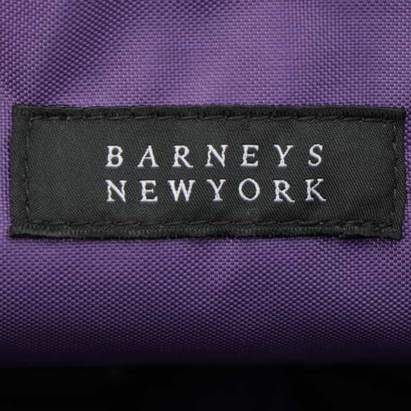BARNEYS NEW YORK ハーフムーンショルダーバッグ DARK GRAY