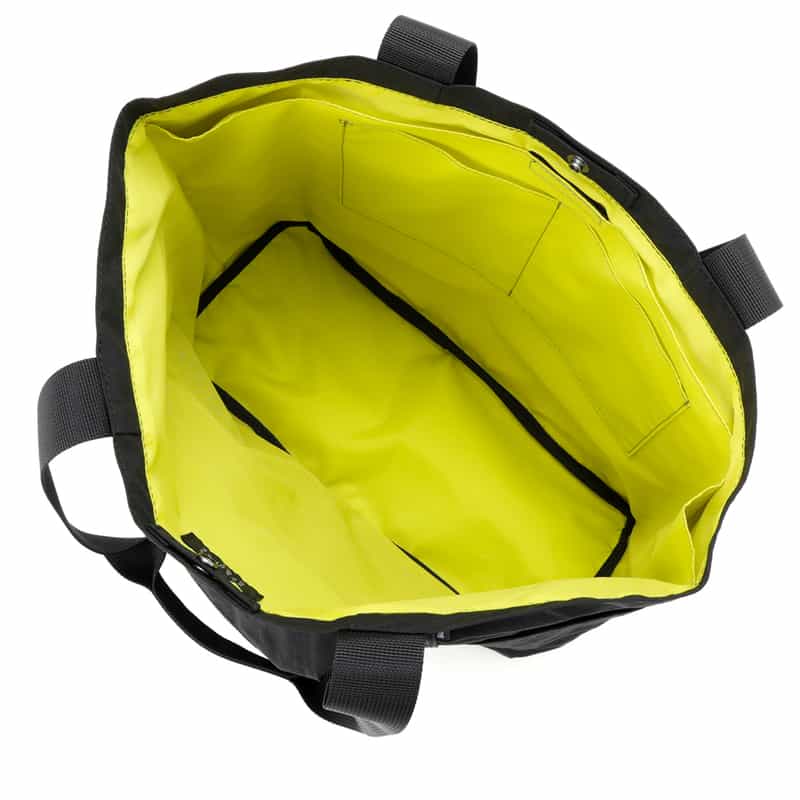 BARNEYS NEW YORK "BARNEYS" タグ付きトートバッグ BLACK