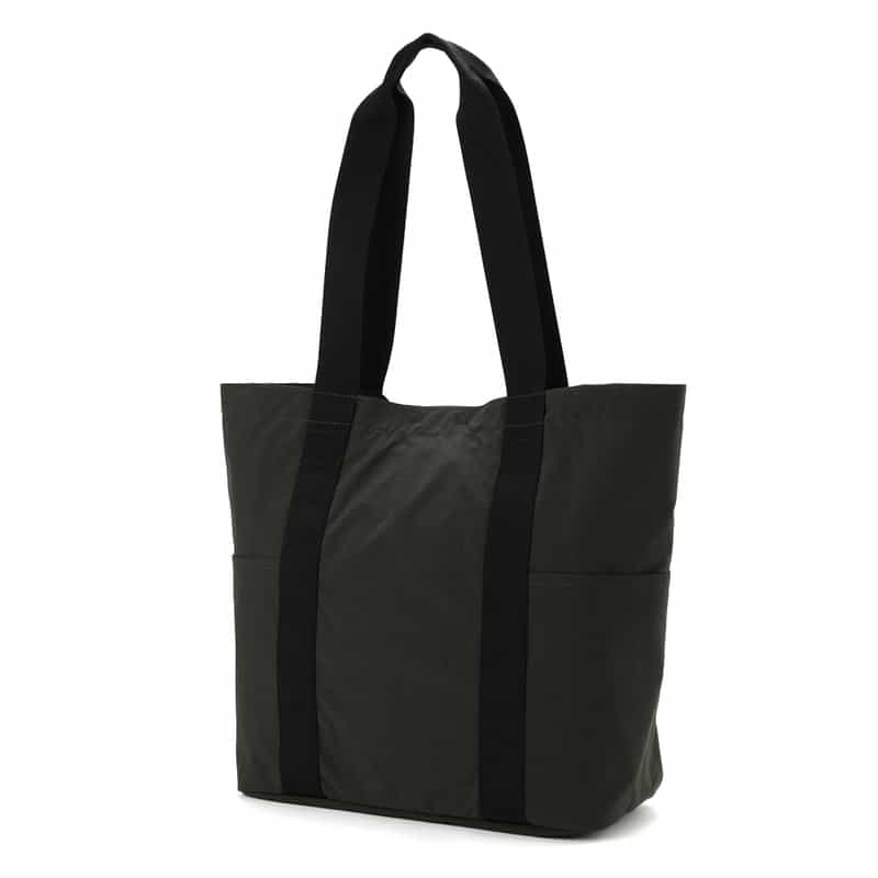 BARNEYS NEW YORK "BARNEYS" タグ付きトートバッグ DARK GRAY