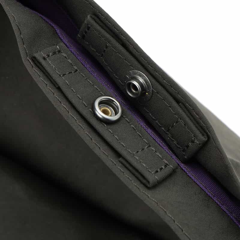 BARNEYS NEW YORK "BARNEYS" タグ付きトートバッグ DARK GRAY