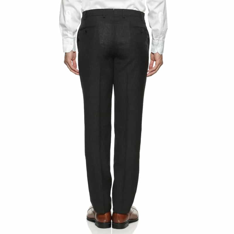 BARNEYS NEW YORK マイクロ千鳥柄スーツ "MADISON" DARK GRAY