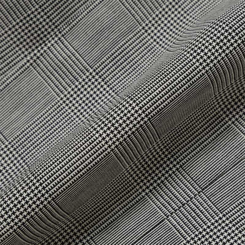 BARNEYS NEW YORK グレンチェック柄スーツ "MADISON" BLACK