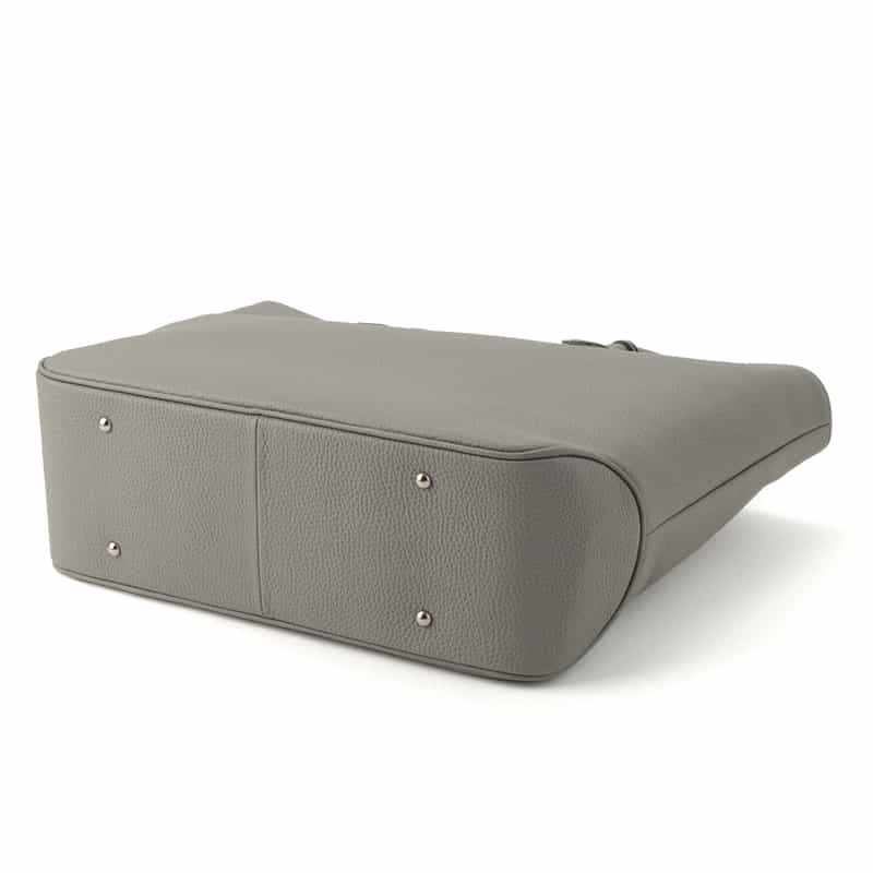 BARNEYS NEW YORK レザー トートバッグ GRAY