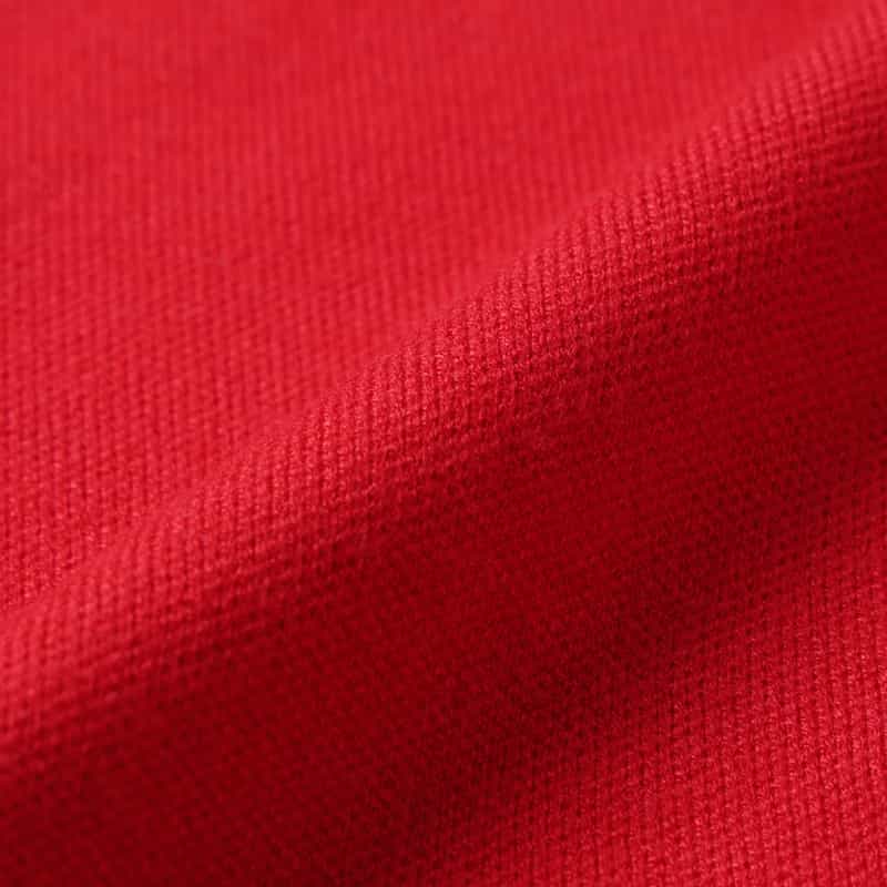 BARNEYS NEW YORK ウォッシャブル Vネックニットプルオーバー RED