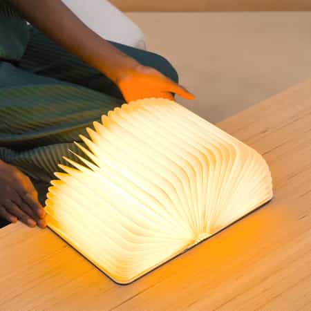 LUMIO<ルミオ>ブック型ライト "LITO CLASSIC" (WALNUT)