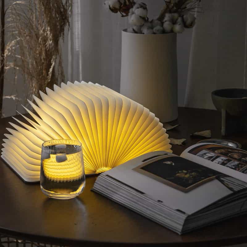 LUMIO LUMIO＜ルミオ＞ブック型ライト "LITO CLASSIC" （WALNUT） BROWN