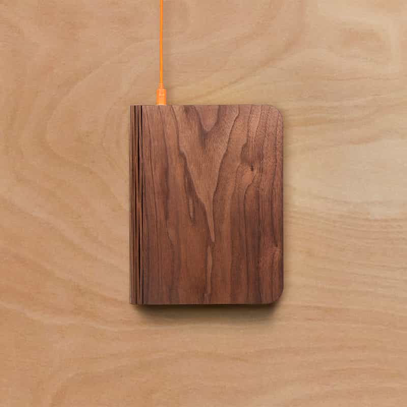 LUMIO LUMIO＜ルミオ＞ブック型ライト "LITO CLASSIC" （WALNUT） BROWN