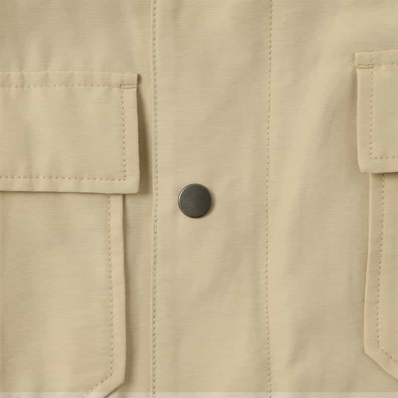 BARNEYS NEW YORK ウォッシャブル 64クロス マウンテンパーカー BEIGE