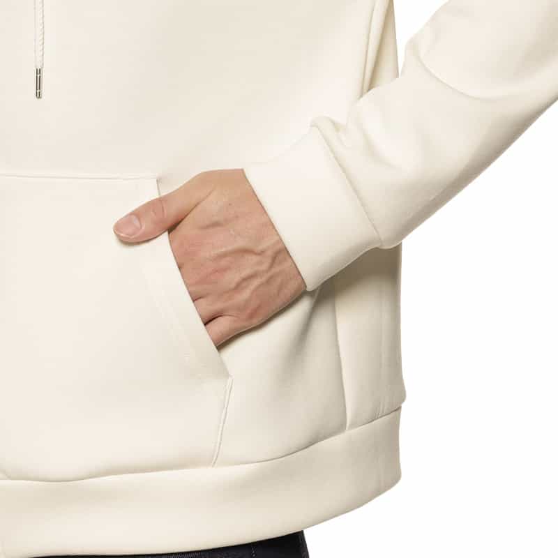 BARNEYS NEW YORK ダンボールニット素材ジップアップパーカ WHITE