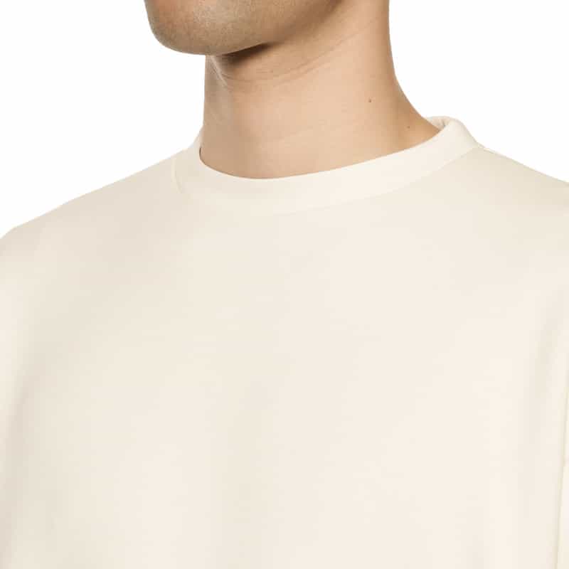 BARNEYS NEW YORK ダンボールニット素材プルオーバー WHITE