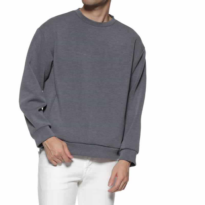BARNEYS NEW YORK ダンボールニット素材プルオーバー GRAY