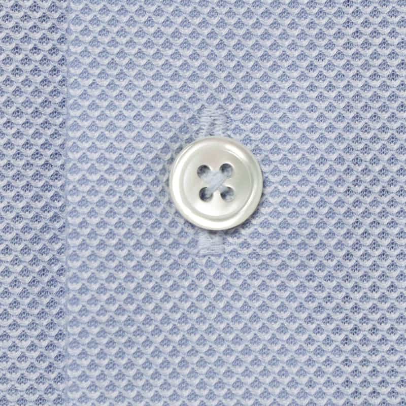 BARNEYS NEW YORK ストレッチ素材 カッタウェイカラーシャツ LIGHT BLUE