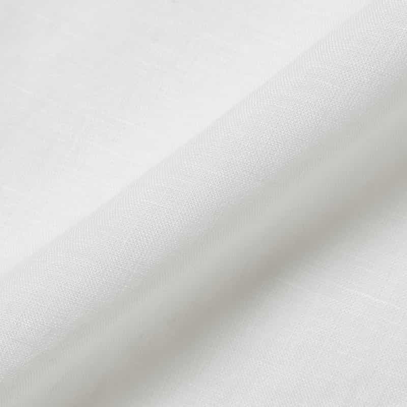 BARNEYS NEW YORK リネン素材カプリシャツ WHITE