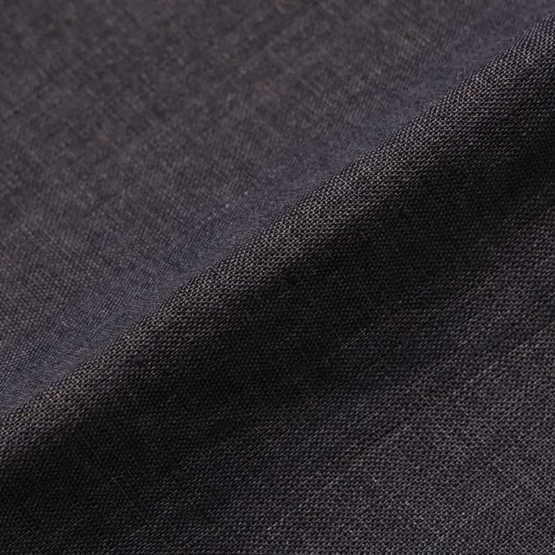 BARNEYS NEW YORK リネン素材カプリシャツ NAVY