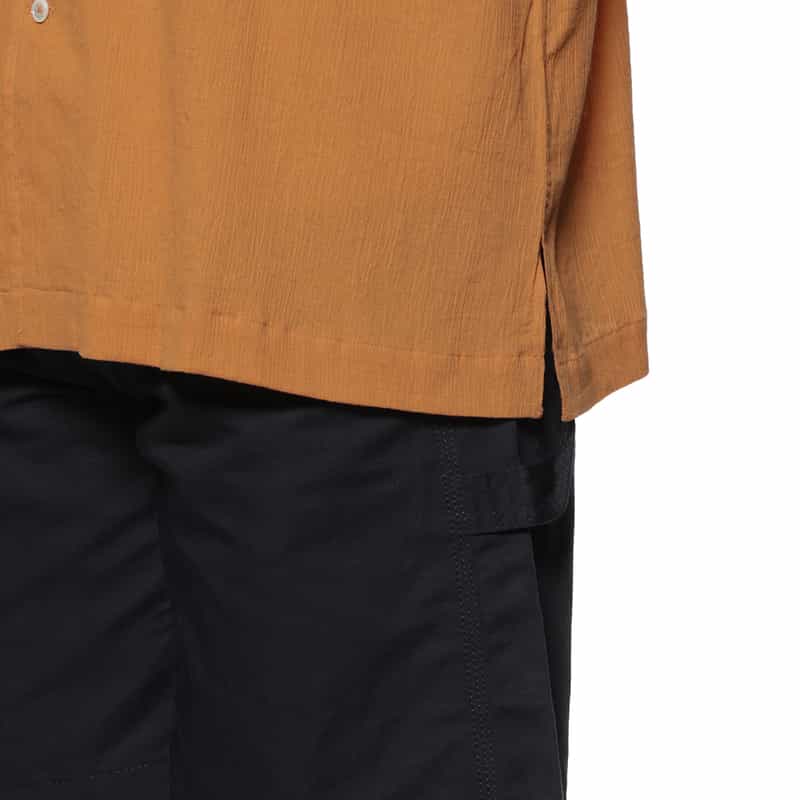 BARNEYS NEW YORK オープンカラーシャツ ORANGE