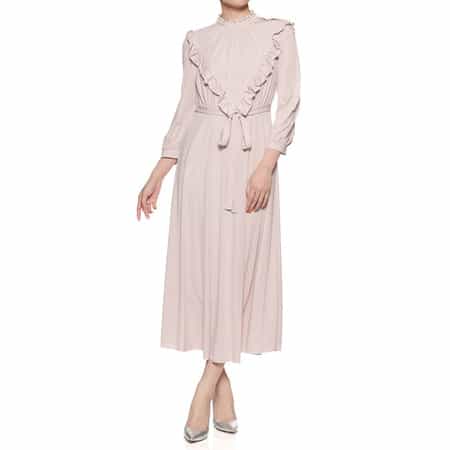 BARNEYS NEW YORK - NYデザイナー 定価10万 朱色レッド綺麗色カシミア100フリルニット BARNEYS NEW YORK - NYデザイナー 定価10万 朱色レッド綺麗色