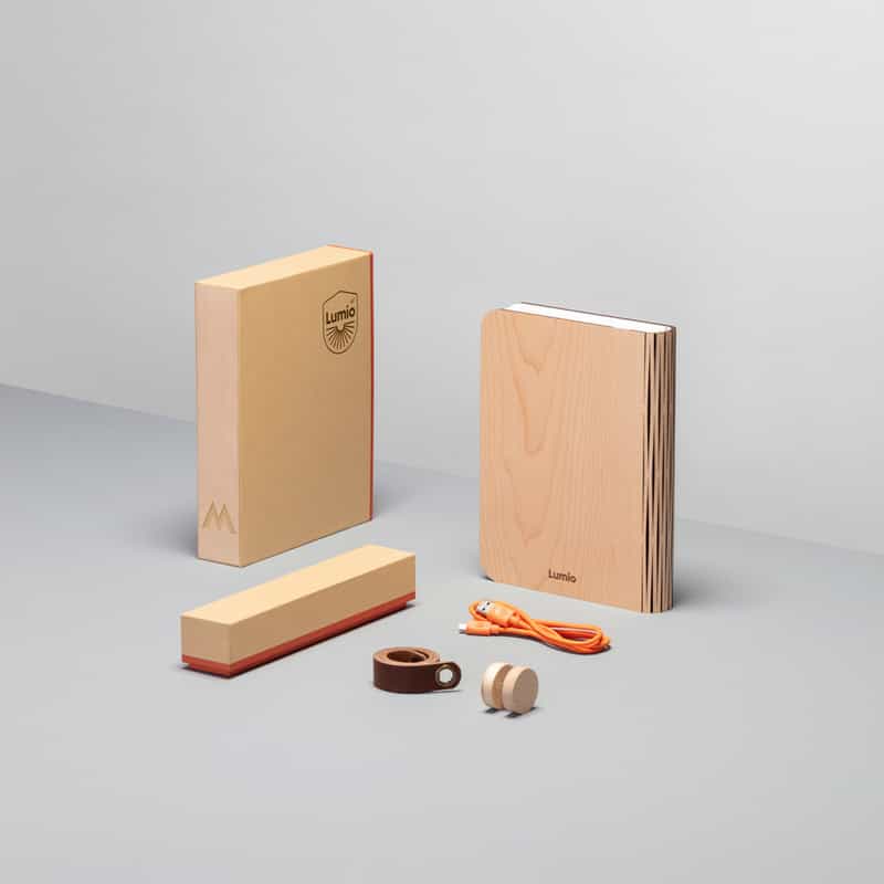 LUMIO LUMIO＜ルミオ＞ブック型ライト "LITO CLASSIC" （MAPLE） LT BROWN