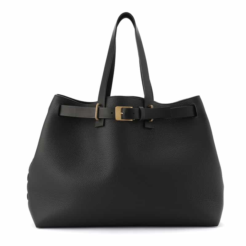 IL MICIO バーニーズ　ニューヨーク限定 レザートートバッグ BLACK