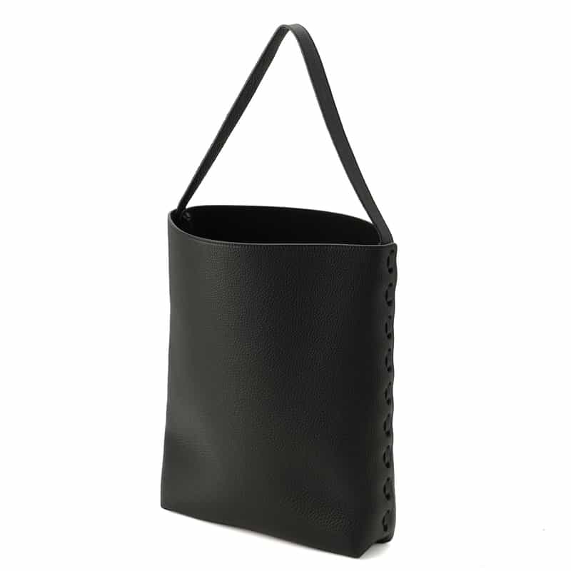 IL MICIO バーニーズ　ニューヨーク限定レザー バケットバッグ BLACK