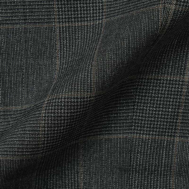 BARNEYS NEW YORK スリムテーパードスラックスパンツ BROWN