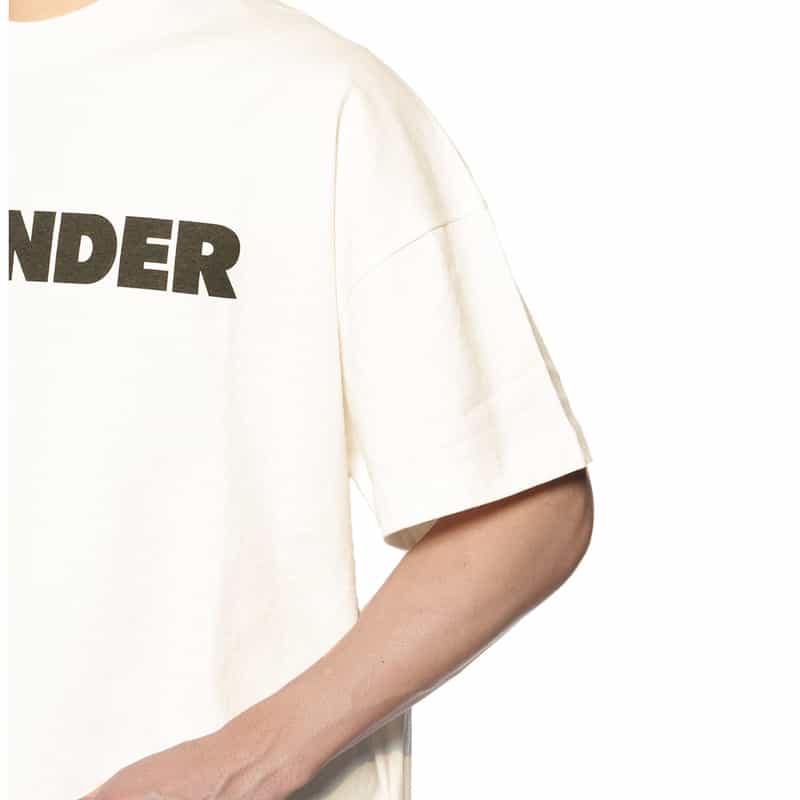JIL SANDER JIL SANDER＜ジル サンダー＞ロゴ入りTシャツ WHITE