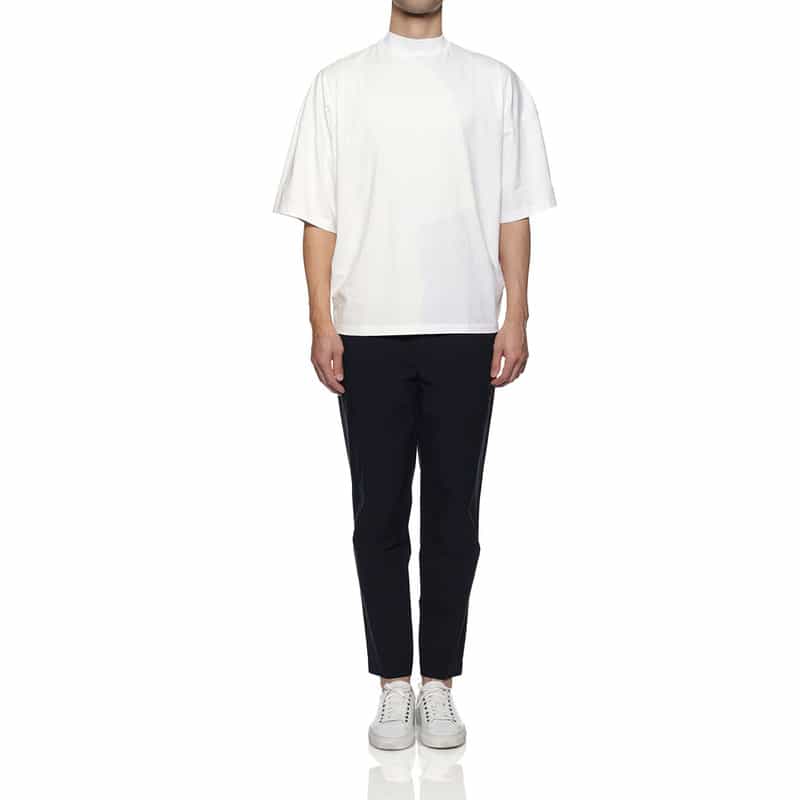 JIL SANDER JIL SANDER＜ジル サンダー＞ハイネックTシャツ WHITE