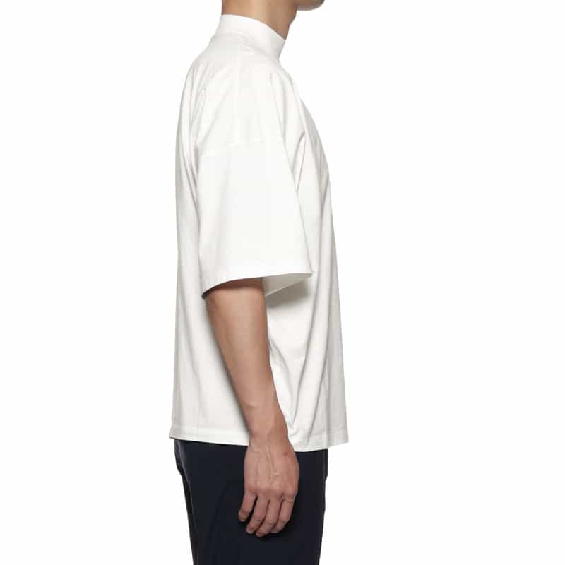 JIL SANDER JIL SANDER＜ジル サンダー＞ハイネックTシャツ WHITE