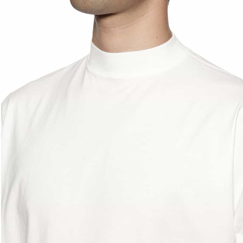 JIL SANDER JIL SANDER＜ジル サンダー＞ハイネックTシャツ WHITE