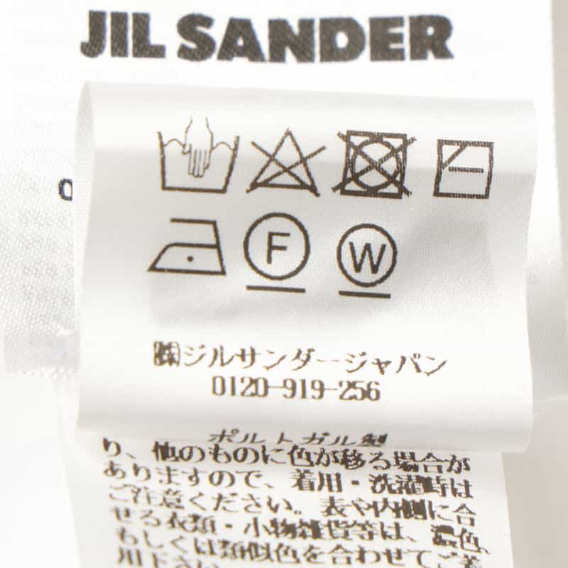 JIL SANDER JIL SANDER＜ジル サンダー＞ハイネックTシャツ WHITE