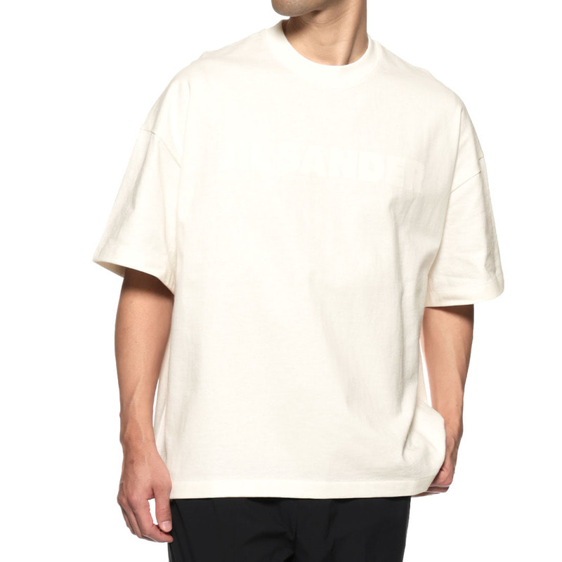 JIL SANDER プリントロゴTシャツ WHITE