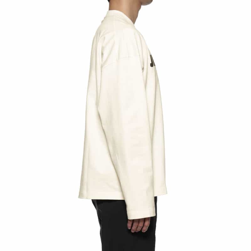 JIL SANDER JIL SANDER＜ジル サンダー＞ロゴ入りロングスリーブTシャツ WHITE